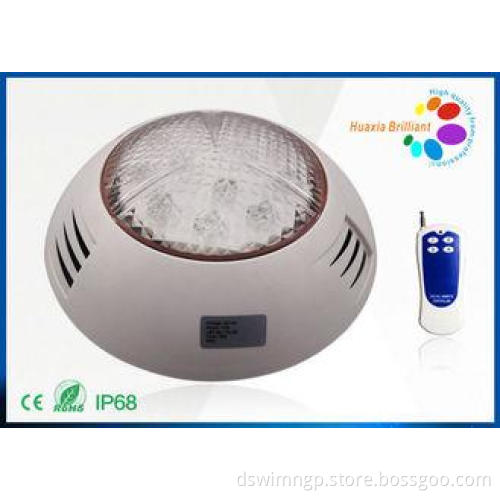 High Power 12W RGB LED Pool Light 120 Degree , Color Changi